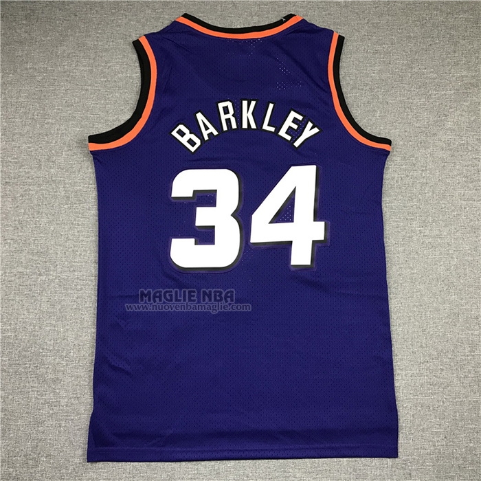 Maglia
 Charles Barkley NO 34 Phoenix Suns Mitchell & Ness 1992-93 Viola
